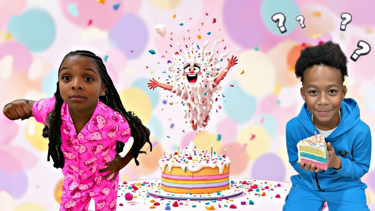 Ариэль узнала, что он съел ее торт… Все стало грязно 😳🎂