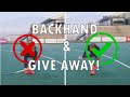 Reverse/Backhand/Tomahawk | Give away | Hertzberger TV | Field hockey Tutorial