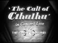 Capture de la vidéo The Great Old Ones - The Call Of Cthulhu Film Concert Live Teaser