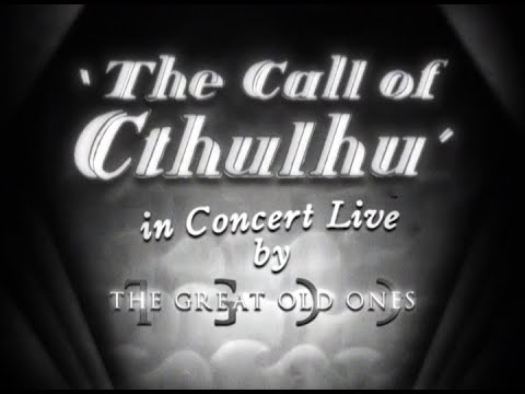 THE GREAT OLD ONES - THE CALL OF CTHULHU Film Concert Live teaser