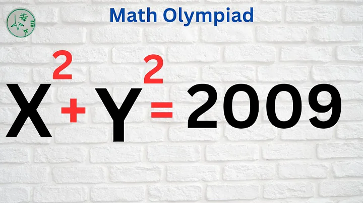 British Math olympiad 😯 | X² + Y² =2009, Find X+Y=??