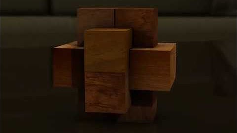 Wooden Burr Puzzle: Solution to Links from SiamMandalay