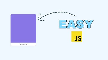 Random Color Palette Generator | HTML, CSS & JavaScript Tutorial | Very Easy