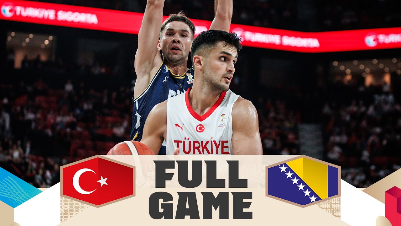 TUR v BIH | Full Basketball Game | FIBA Basketball World Cup 2027 ...
