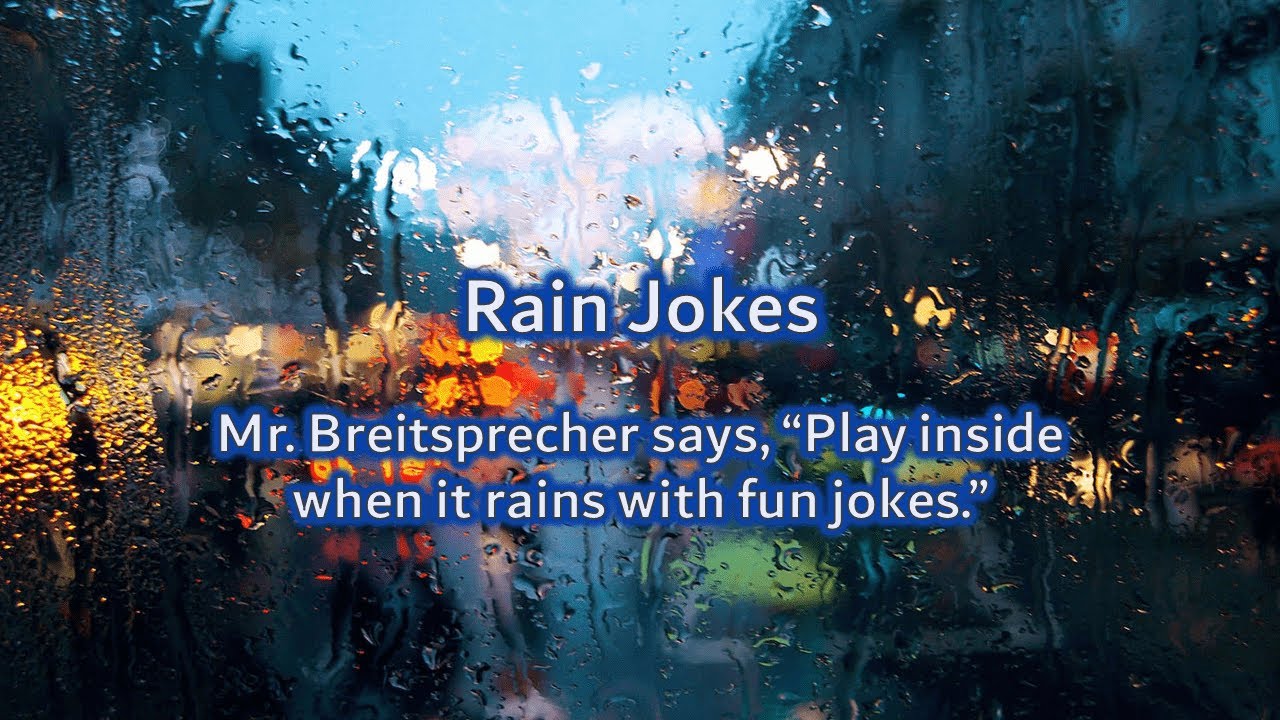 Rain Jokes (no audio) YouTube