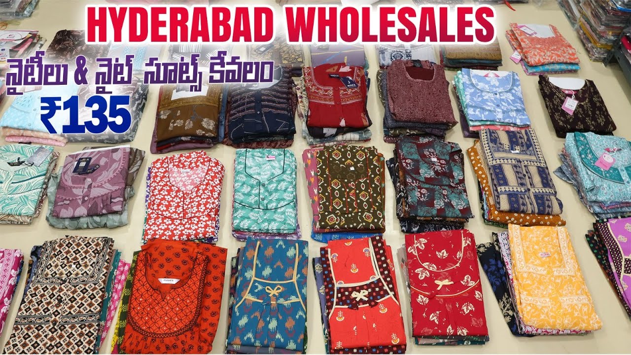 ₹125 Nighties Direct From Factory | Wholesale Nighty Suppliers | For Ever House of Fashion