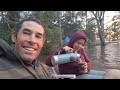 Pesca camping y asado feliz ao nuevo gente