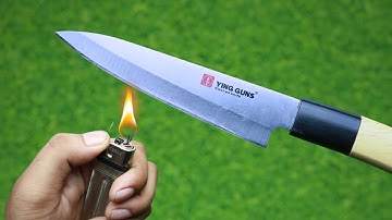 3 Amazing Methods to Sharpen a Knife To Razor Sharp