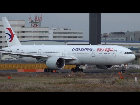 中国東方航空Boeing777-300ER 中国東方航空ビジネスクラス搭乗記 フランクフルト発ボーイング