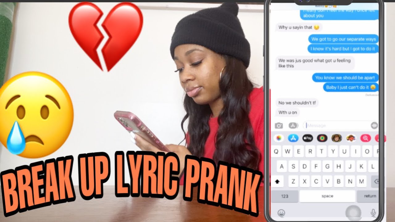SONG LYRIC PRANK ON BOYFRIEND // VLOGMAS DAY 3 - YouTube