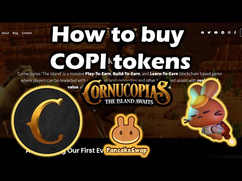 How to buy Cornucopias COPI tokens