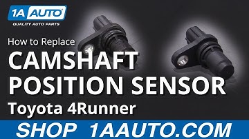 How to Replace Camshaft Position Sensor 03-09 Toyota 4Runner