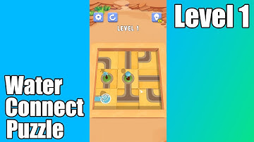 Water Connect Puzzle - Level 1