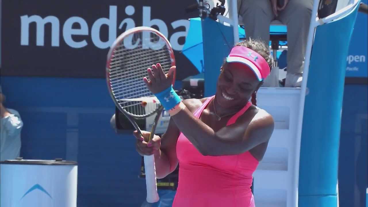 Azarenka and Stephens trade blows - 2014 Australian Open