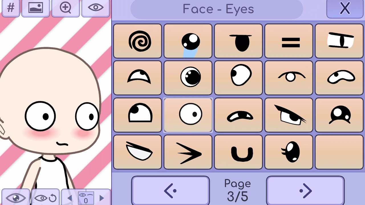 How To Make Your Gacha Characters Face Look Small Gacha Life Tutorial Youtube