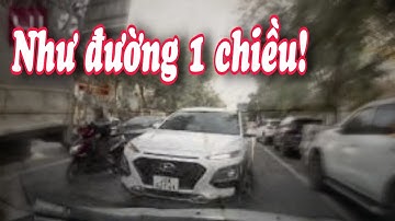 [VHGT] Ngán ngẩm với đàn xe nối đuôi lấn hết làn đường xe ngược chiều