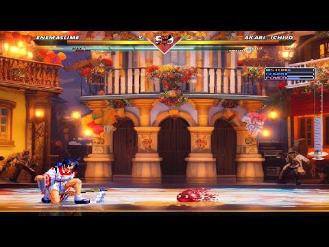 Enema Slime Vs Akari Ichijou Mugen Fighting Games