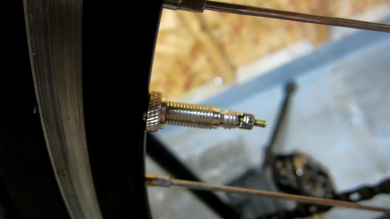 How To Fix A Leaky Tire Presta Valve Stem Valve Core Bike Blogger