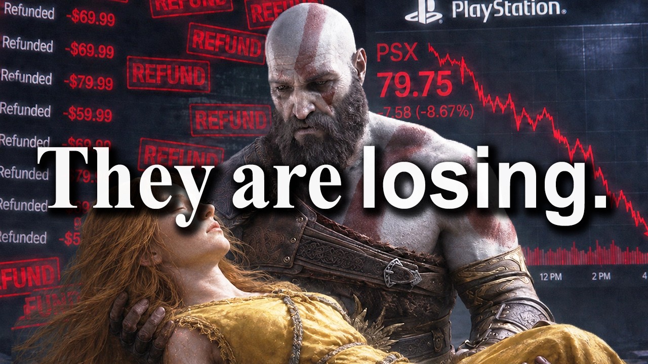 Sony is losing control as PlayStation is sinking...