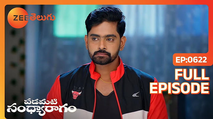 Ramalakshmi బాధపడుతుంది, Srinu చిరాకు పడతాడు. | Padamati Sandhyaragam | Full Ep. 622 | ZEE Telugu
