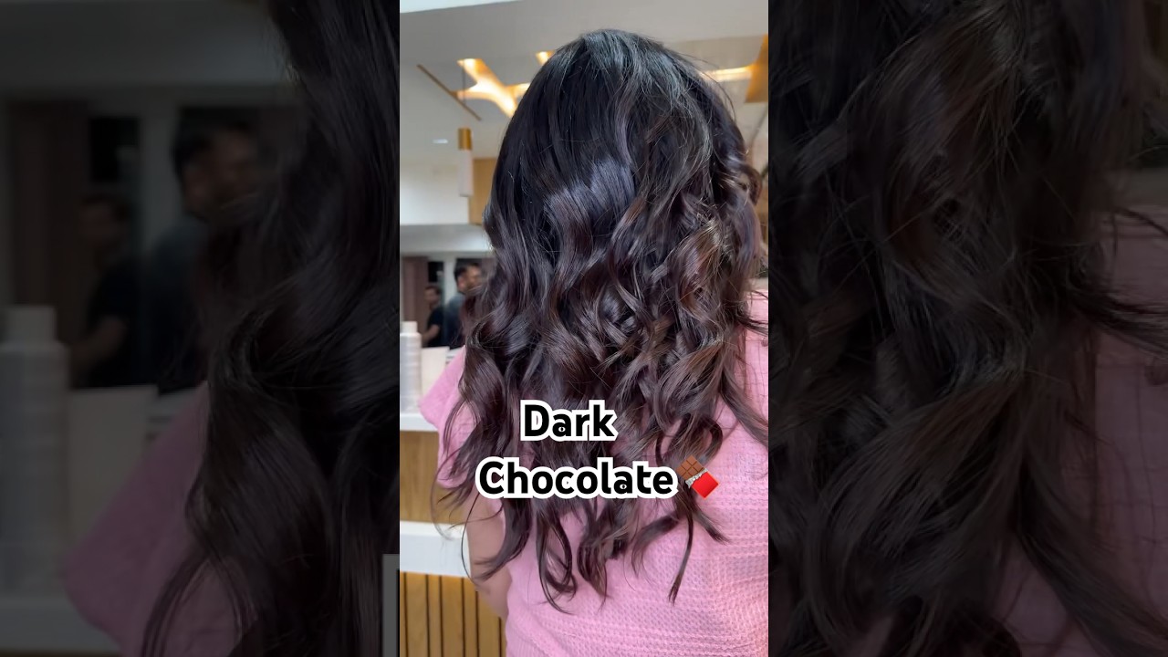 Dark chocolate hair 