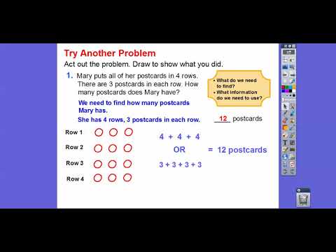 problem solving equal groups lesson 3.10