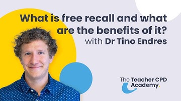 What is Free Recall and What Are the Benefits of It?  | with Dr Tino Endres
