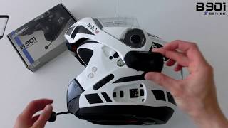 B901 S beszerelése Nolan N90-2 bukósisakba