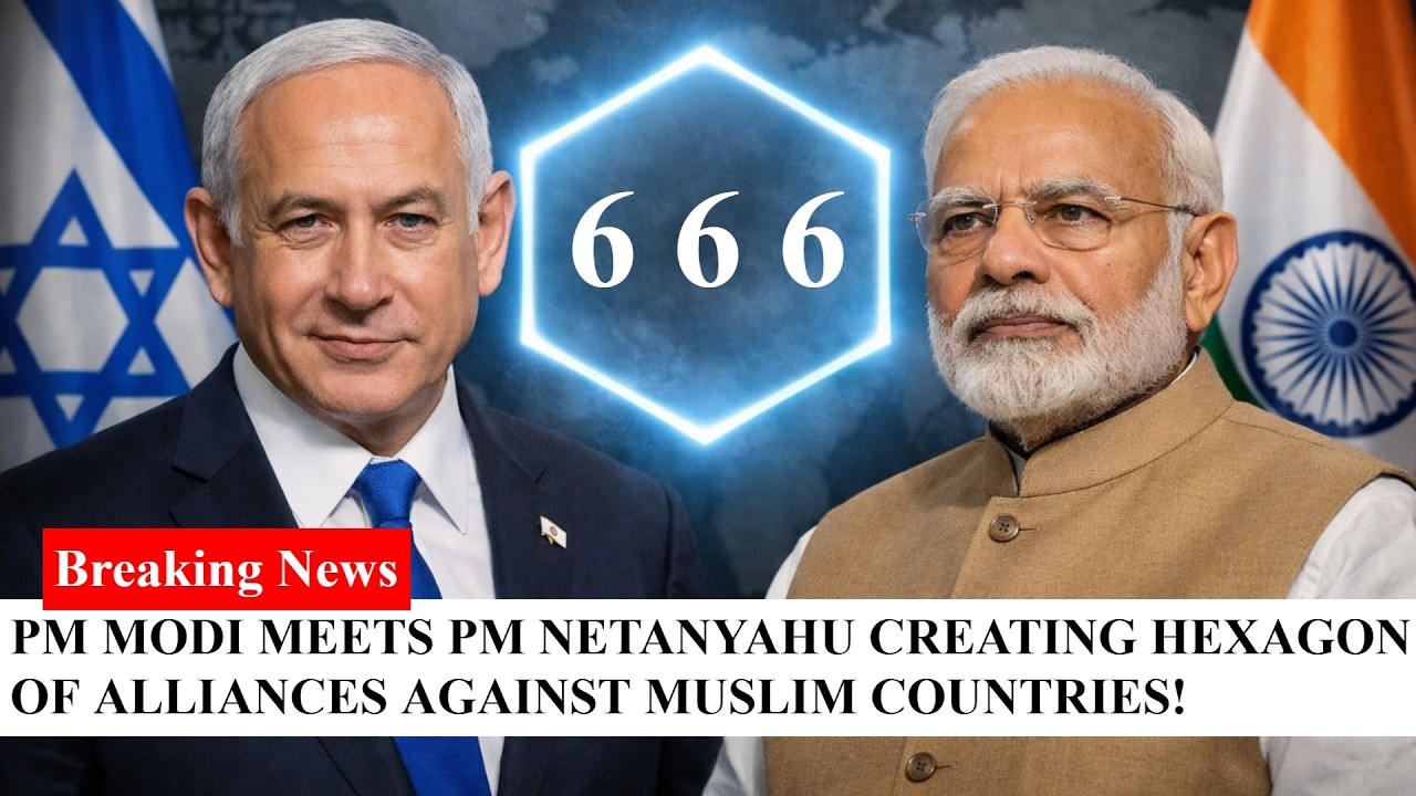 Pm Modi Pm Netanyahu Hexagon Of Alliances Against Muslim Countries?