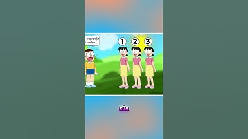 Ai là mẹ thật của Nobita? CMT đáp án của bạn nhé #dovuigiaitri#doraemon #dovui #doremon #nobita