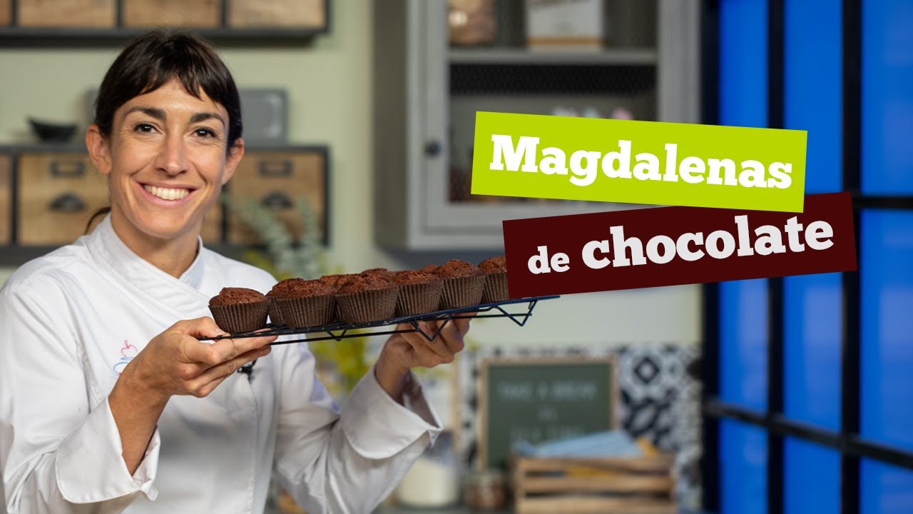 Magdalenas de chocolate