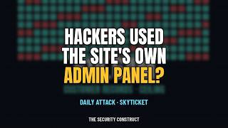 Today's Cyber Attack — 9th October 2026: Hackers Used Travel Admin Tools for 14.6M Records