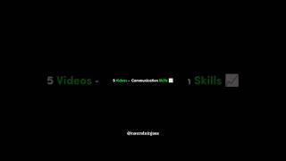 5 Communication Skills Videos That Will Change Your Personality 🔥 | 100th Special Short