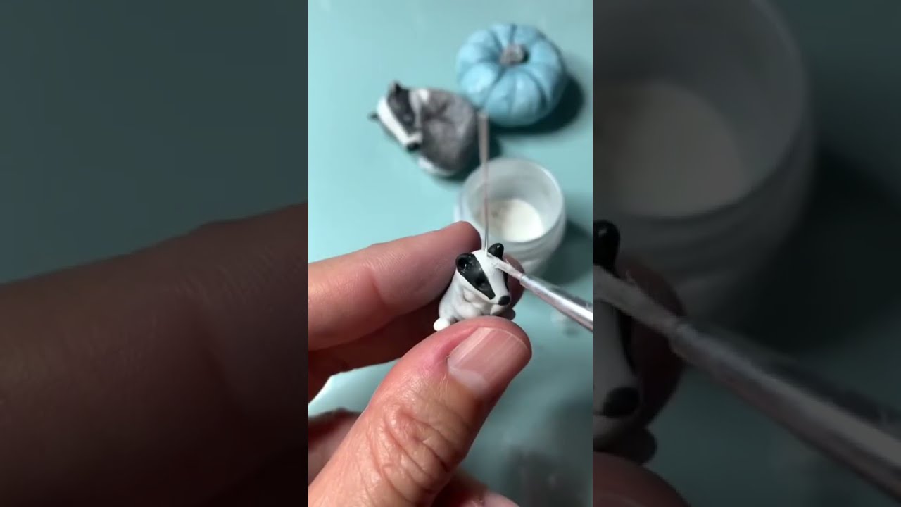 Making A Badger Charm 
