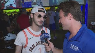 Spurs fans react to No. 2 NBA Draft pick