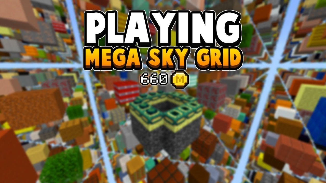 A Randomised Grid That Contains EVERY Minecraft Block (Mega Skygrid) - A Randomised Grid That Contains EVERY Minecraft Block (Mega Skygrid)