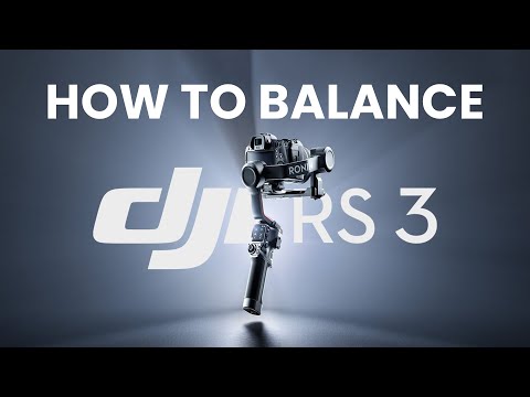 How to set up and balance DJI RS3 mini Gimbal - PhotoshopCAFE