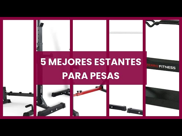 Yaheetech Soporte para Barra de Pesas de Sentadillas y Musculacion, Estante  Barra Levantamiento Gimnasio Ajustable Max 200 KG