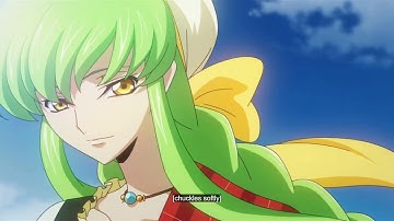New CC and Lelouch scene from Code Geass: Rozé of the Recapture episode 4 (3/4)