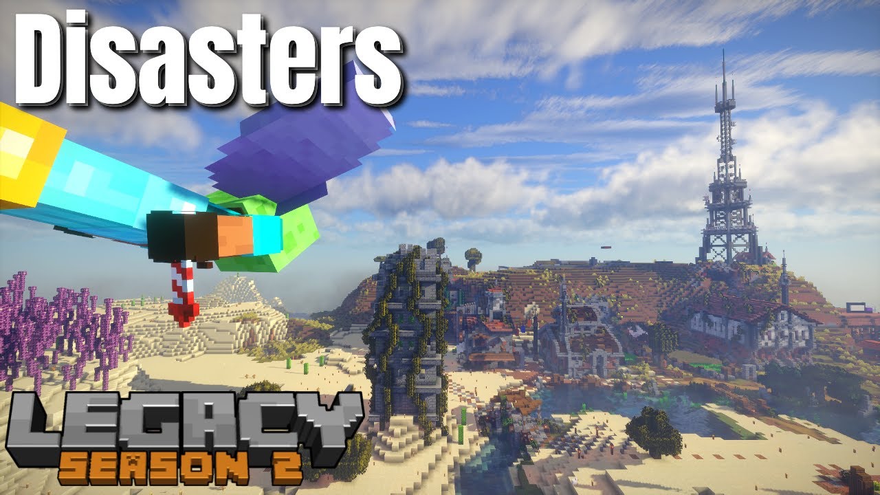 Minecraft Survival LegacySMP Disasters The Nether Drowned Farm and