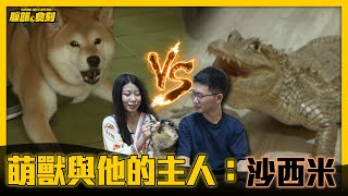 【膜飯食刻】神獸柚子與鱷魚大對決 結果⋯視網膜先被公雞打｜眼球中央電視台 ft. @crocosashimi