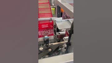 Robotic Case Erector Case Filling End of Line Palletizing Palletizer #Amazing #Technology #Shorts
