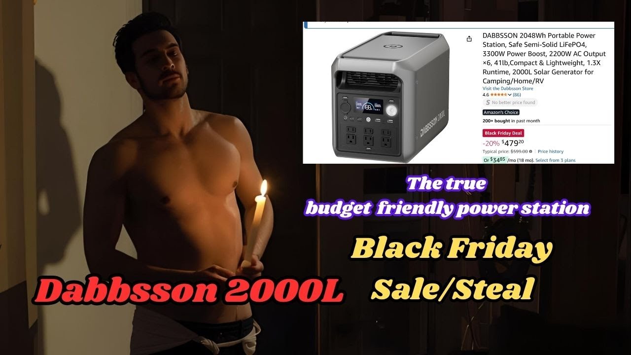 Dabbsson 2000L Review & Black Friday Deal
