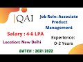QAI Off Campus Hiring Freshers for the Role of Associate Product Management |