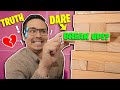 GIANT Jenga Truth OR Dare!? *COUPLES EDITION*