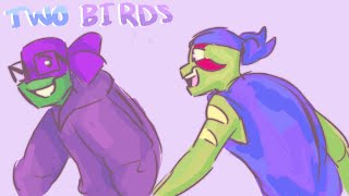 Two birds animatic || ROTTMNT || Cass apocalypse AU