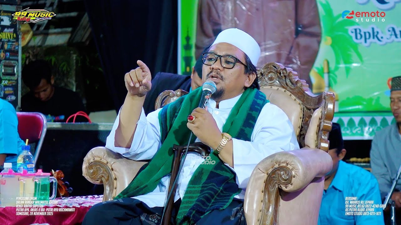CERAMA LUCU KH  MAHRUS ALI JEPARA - PENGAJIAN KHITAN RENDI ADITYA SAPUTRA - SOMOSARI