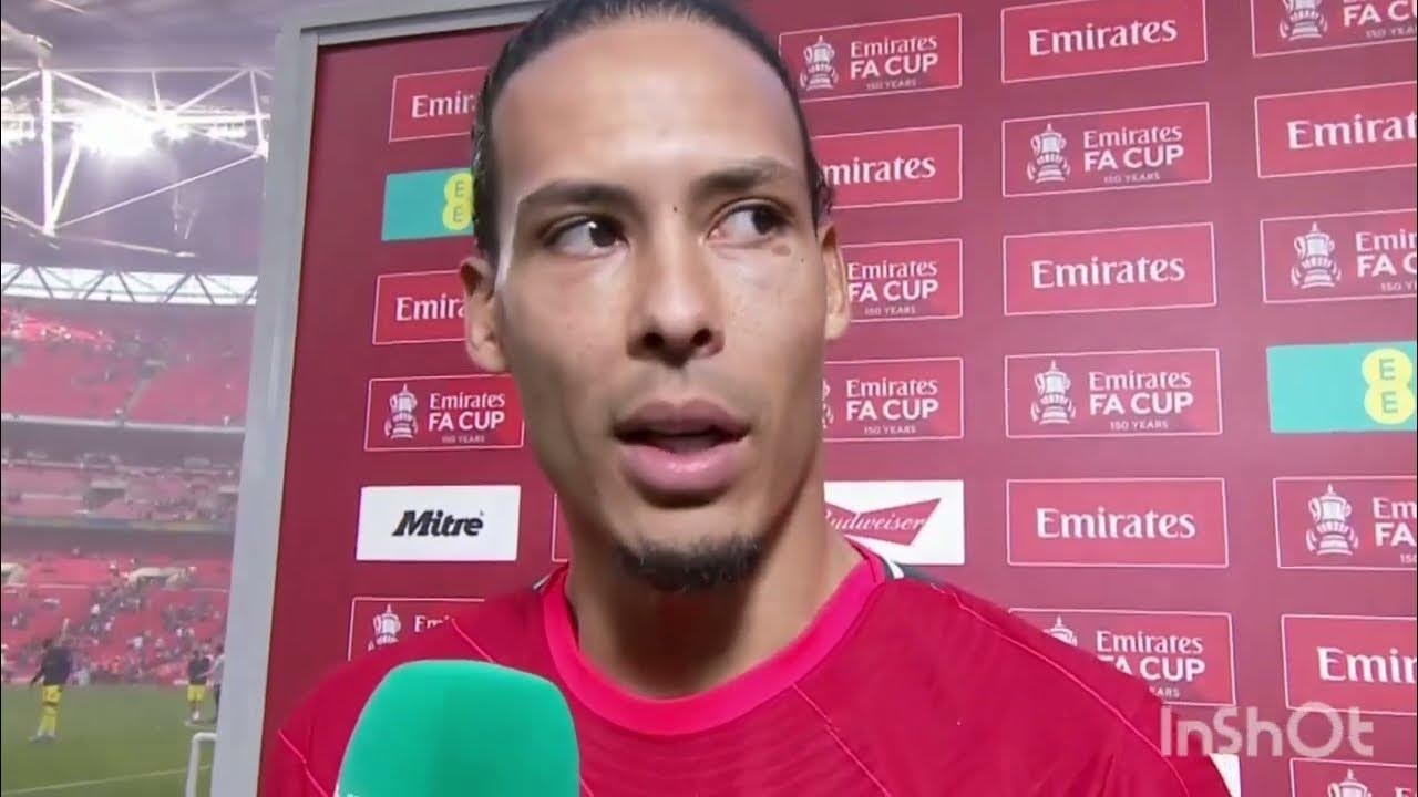 Virgil Van Dijk Post Match Interview Liverpool vs Chelsea 00(65) FA