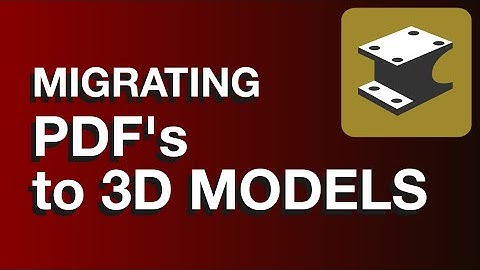 HOT TIP #002 - Migrating PDF to 3D Geometry