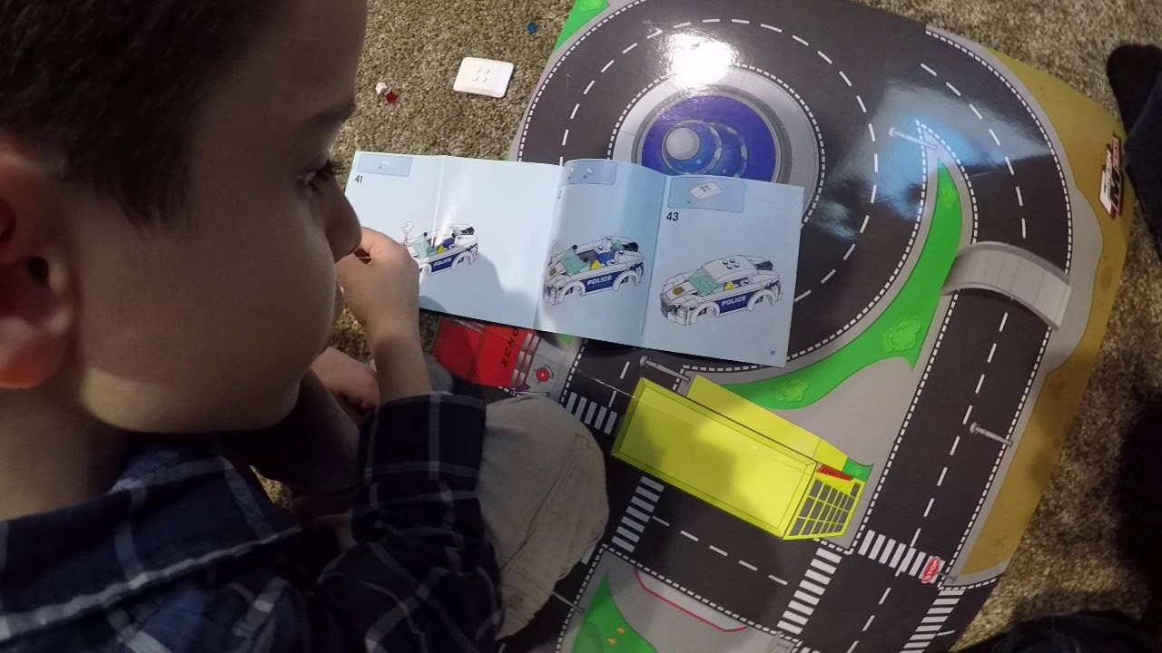 lego city police patrol car toy review YouTube